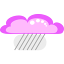 download Drakoon Rain Cloud 1 clipart image with 90 hue color