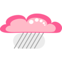download Drakoon Rain Cloud 1 clipart image with 135 hue color