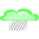 download Drakoon Rain Cloud 1 clipart image with 270 hue color