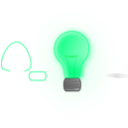 download Electric Shine clipart image with 90 hue color