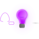 download Electric Shine clipart image with 225 hue color