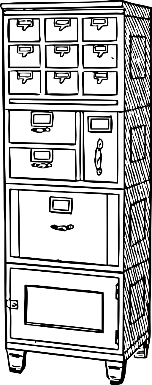 Half Stack Of Horizontal Sections