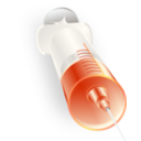 download Syringe clipart image with 180 hue color