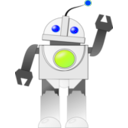 download Bot clipart image with 45 hue color