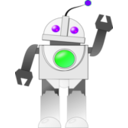 download Bot clipart image with 90 hue color