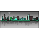 download Chicago clipart image with 135 hue color