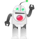 download Bot clipart image with 315 hue color