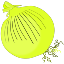 download Onion clipart image with 45 hue color