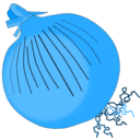 download Onion clipart image with 180 hue color