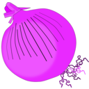 download Onion clipart image with 270 hue color