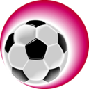 download Soccerball clipart image with 225 hue color
