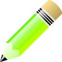 download Pencil clipart image with 45 hue color