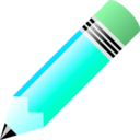 download Pencil clipart image with 135 hue color