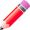 download Pencil clipart image with 315 hue color