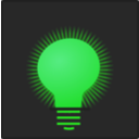 download Bulb Icon clipart image with 90 hue color