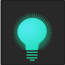 download Bulb Icon clipart image with 135 hue color