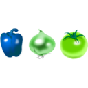 download Vegetales clipart image with 90 hue color