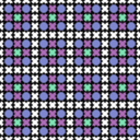 Muster 43cab Variation In Bunt Endloskachel
