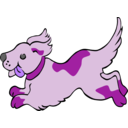 download Puppy clipart image with 270 hue color