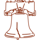 download Liberty Bell clipart image with 135 hue color