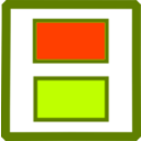 download View Top Bottom clipart image with 315 hue color