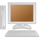 download Thin Client clipart image with 180 hue color