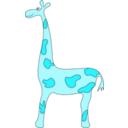 download Girafe clipart image with 135 hue color