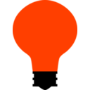 download Simple Light Bulb clipart image with 315 hue color