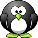 download Cartoon Penguin clipart image with 45 hue color