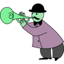 download Horner 2 clipart image with 90 hue color