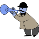 download Horner 2 clipart image with 180 hue color
