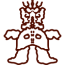 download Mased Monster clipart image with 90 hue color