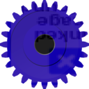 download Steam Gear clipart image with 225 hue color