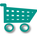 download Shopping Cart clipart image with 315 hue color