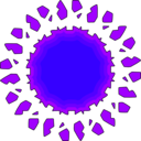 download The Sun Variationen Muster 65 clipart image with 225 hue color