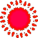 download The Sun Variationen Muster 65 clipart image with 315 hue color