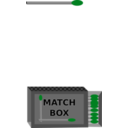 download Matchbox clipart image with 135 hue color