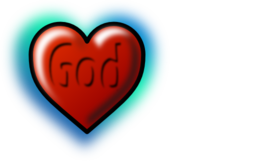 God Heart Editable Text