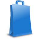download Carton Bag clipart image with 180 hue color