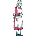 download Grandma clipart image with 135 hue color
