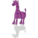 download Giraffe Icon clipart image with 270 hue color