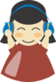 Girl With Headphone4