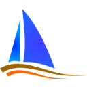 download Boat Illustration clipart image with 180 hue color
