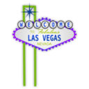 download Las Vegas clipart image with 225 hue color