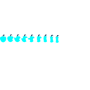 download Aplple clipart image with 180 hue color