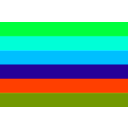download Gay Pride Flag clipart image with 135 hue color