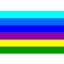 download Gay Pride Flag clipart image with 180 hue color