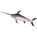 download Xiphias Gladius clipart image with 90 hue color