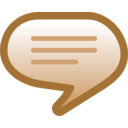download Icon Bulle clipart image with 180 hue color