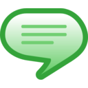 download Icon Bulle clipart image with 270 hue color